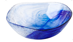 Plato de Vidrio con Diseño de Plantas Bohemias, Plato para Aperitivos <span class=keywords><strong>y</strong></span> Frutas, Tazón Creativo <span class=keywords><strong>y</strong></span> Vajilla - Product Image 5