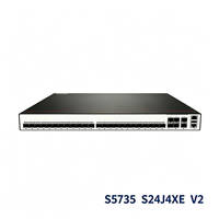 S5735 S24J4XE V2 Layer-3 Managed Switch mit 24 Gigabit-Ports, Combo-SFP und 4*10GE SFP+ Uplink-Ports, Stack-Ports für Unternehmensnetzwerke