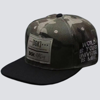 Casquette de baseball vintage en sergé style streetwear avec broderie 3D motif points/fruits, personnalisable avec logo privé