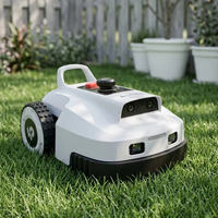 Tondeuse à gazon robotisée autonome LOPKIN L2500 avec reconnaissance d'objets supérieure à 300, largeur de coupe de 24 cm, entretien automatique de la pelouse pour villa de luxe