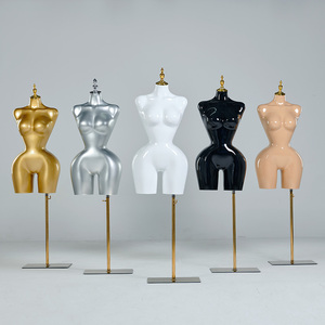 <span class=keywords><strong>Mannequin</strong></span> <span class=keywords><strong>Femme</strong></span> Grand <span class=keywords><strong>Buste</strong></span> Grandes Hanches Forme de Robe Tissu Demi-Corps Curvy BBL Taille Plus Mannequins Brésiliennes Féminines - Product Image 3