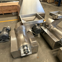 Broyeur d'agglomérats en acier inoxydable électrique pour sacs en vrac avec pompe et moteur pour le traitement chimique, haute sécurité, puissance 5,5 kW