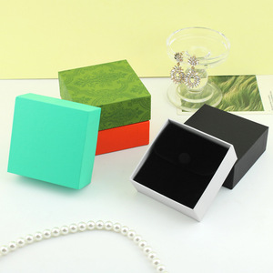 Boîte de rangement pour bijoux Tian Di Gai, boîte en papier multicolores à angle droit, personnalisation et vente en gros possibles - Product Image 3
