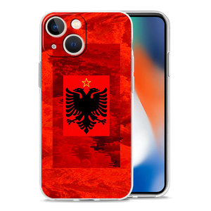 Custodia per telefono <span class=keywords><strong>trasparente</strong></span> di lusso bandiera Albania per <span class=keywords><strong>iPhone</strong></span> 15 16 14 <span class=keywords><strong>13</strong></span> 12 <span class=keywords><strong>Mini</strong></span> 11 17 Max xx X XR SE Plus <span class=keywords><strong>Cover</strong></span> <span class=keywords><strong>trasparente</strong></span> in Silicone TPU - Product Image 3