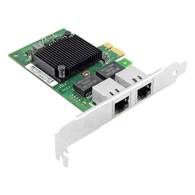 LREC9222HT Dual Port Server Adapter 2 X 1000mbps RJ45 Copper I350 Based Ethernet PCIe Card Internal in Stock