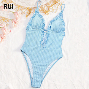 Traje de Baño Musulmán de Una Pieza para Mujer, Burkini, RUIQUWIN, con Logotipo Personalizado, Cobertura Completa, Ropa de Playa, Bikini - Product Image 1