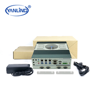 NOUVELLE Carte mère industrielle personnalisable Core 10e/11e génération, rail DIN, fente M.2, PCIE, 6 ports COM, triple LAN 2.5G, mini-ordinateur, 64 Go de RAM