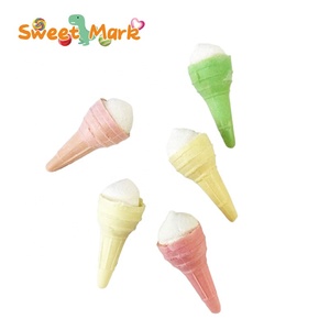 Mini Ice Cream Cone đa màu sắc Marshmallow với mứt trái cây - Product Image 2