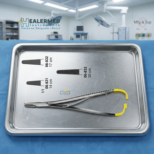 MATHIEU STEEL NEEDLE <b>HOLDERS</b> T.C. MANUAL 23 CM CE Certified Class II Surgical Use - Product Image 2