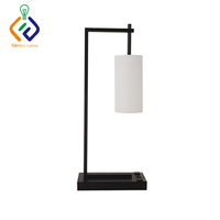 KAWELL Lampes de Chevet et de Bureau Robustes et Durables avec Éclairage Diffus Doux, Prises et Ports USB Intégrés pour Hôtels