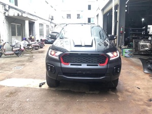 MAICTOP <span class=keywords><strong>Kit</strong></span> de mise à niveau d'accessoires de voiture de bonne qualité <span class=keywords><strong>Kit</strong></span> de conversion <span class=keywords><strong>Kit</strong></span> de carrosserie <span class=keywords><strong>pour</strong></span> <span class=keywords><strong>Ford</strong></span> <span class=keywords><strong>Ranger</strong></span> 2012-2015 Mise à niveau vers 2018 <span class=keywords><strong>Raptor</strong></span> T8 - Product Image 5