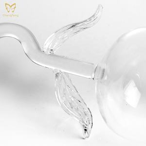 नई डिजाइन गुलाब का फूल आकार शराब गिलास 160ml फैंसी शराब गिलास शैम्पेन बांसुरी उपहार गुलाब के आकार - Product Image 5