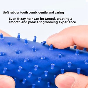Guantes Suaves para Mascotas, para Eliminar el Pelo de Perros y Gatos, Cepillo para Mascotas, Suministros de Aseo, Removedor de Pelusas, Guantes de Limpieza y Masaje, TPR+Tejido de Malla - Product Image 4