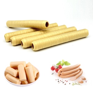 Tripas de Colágeno de Res <span class=keywords><strong>Halal</strong></span> Personalizadas de 37mm, 35mm, 33mm, 31mm, 29mm, 27mm, 25mm, 23mm, 21mm, 19mm, 17mm, 15mm para Salchichas - Product Image 4
