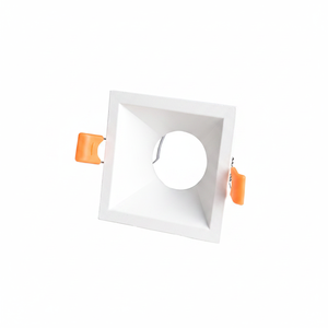 Anello da incasso quadrato in alluminio bianco, modello Living 81x41mm. (Cristal Record 00-176-01-000) - Product Image 2