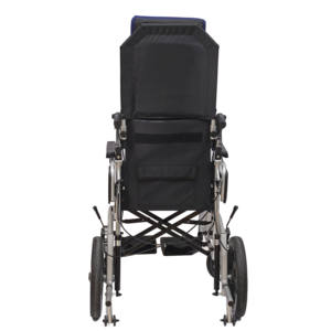 मालिश कुर्सी मैनुअल व्हीलचेयर तकिया विकलांगों के लिए इस्तेमाल किया गतिशीलता कीमतों एल्यूमीनियम व्हीलचेयर - Product Image 4