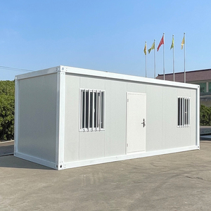 โมดูลตู้คอนเทนเนอร์แบบแบน40ft 10FT 20FT หรูหราทันสมัยบ้านโมดูลสำเร็จรูป - Product Image 1