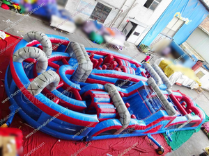 U Turn - Parque Infantil Inflable con Obstáculos, Tobogán Inflable, Circuito de Obstáculos Inflable - Product Image 3
