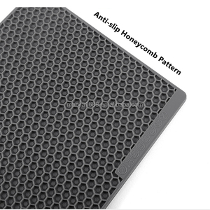 Manjia portavasi in Silicone di forma quadrata resistente al calore per uso alimentare per tappetini per sottopentola da cucina cuscinetti caldi <span class=keywords><strong>poggia</strong></span> cucchiaio - Product Image 4