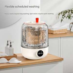 Lavatrice Mini Automatica Portatile Ricaricabile ODM OEM per Calzini e Biancheria Intima con Grande Capacità della Batteria per Viaggi - Product Image 2