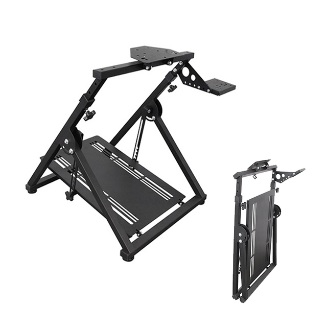 Wholesale Foldable Sim Racing Simulator Bracket Adjustable Steering Wheel Stand for Logitech G25/G27/G29/T300