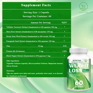 Oem צמחים טבעי garcinia cambogia הטבע מתאים משקל קל ניהול בטן שומן מבער קפסולות - Product Image 6