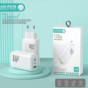 120W Qc3.0 <span class=keywords><strong>USB</strong></span> Nhanh Chóng Sạc Tường Sạc EU/Chúng Tôi Cắm Chất Lượng Cao Bán Buôn Trên Cổ Travel Adapter <span class=keywords><strong>USB</strong></span> Sạc Điện Thoại - Product Image 3