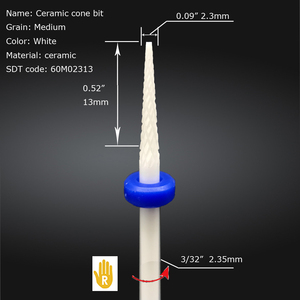 Đầu Côn Móng Chân Móng Tay Mũi Khoan Móng Tay Làm Sạch Dưới Móng Tay Bằng Gốm E Mũi Khoan Làm Sạch Móng Tay - Product Image 2