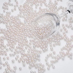 Bán buôn 4.5-8mm nước ngọt tự nhiên AK hạt ngọc trai Vòng cổ thời trang phổ biến sáng trắng hạt đồ trang sức công cụ làm - Product Image 2