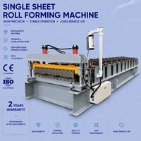 Machine de formage de rouleaux trapézoïdaux de haute qualité, machine de fabrication de tôles de toiture