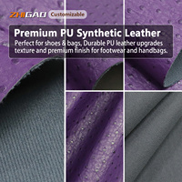 Tissu en cuir PU à motif d'autruche de luxe pour sacs à main et chaussures de créateurs, cuir synthétique exotique