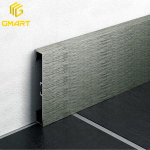 Rodapié de Cocina de Excelente Calidad Gmart, Azulejo Negro Mate, Acero Inoxidable, Granito, WPC, Perfiles de Zócalo de Yeso - Product Image 4