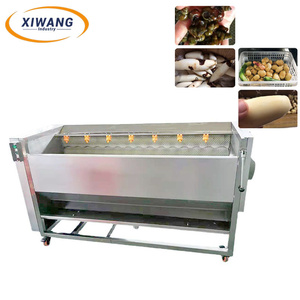 High Capacity <b>Vegetable</b> Roller <b>Brush</b> Washer - Product Image 4