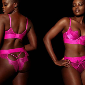 Sujetador Sexy de moda para mujer, ropa interior euroamericana de seda con pestañas, lencería Sexy abierta 2022 - Product Image 3