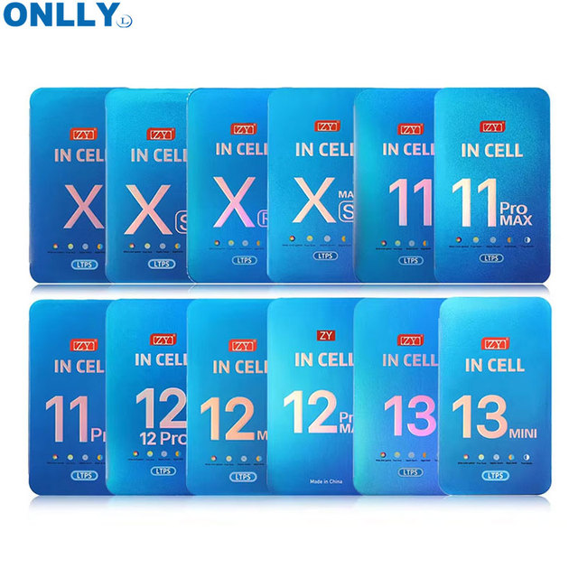 Lcd Display Pantalla for iPhone X Xr Xs Max 11 12 Pro Mini ZY Incell Lcd Screen for iPhone