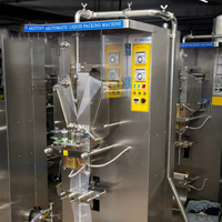 Sojamelk, pindamelk drank, ijszakjes, vul- en verpakkingsmachine, gezuiverd water verpakken, vullen