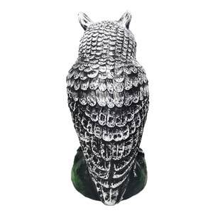 Décoy de hibou réaliste 3D, résistant aux intempéries, en plastique, pour effrayer les oiseaux, pour jardin, ferme, chasse, appât pour hiboux, lutte antiparasitaire, décoration extérieure - Product Image 6