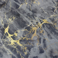 Nouveau design de style de luxe, tissu de velours avec impression de feuille d'or pour rideau