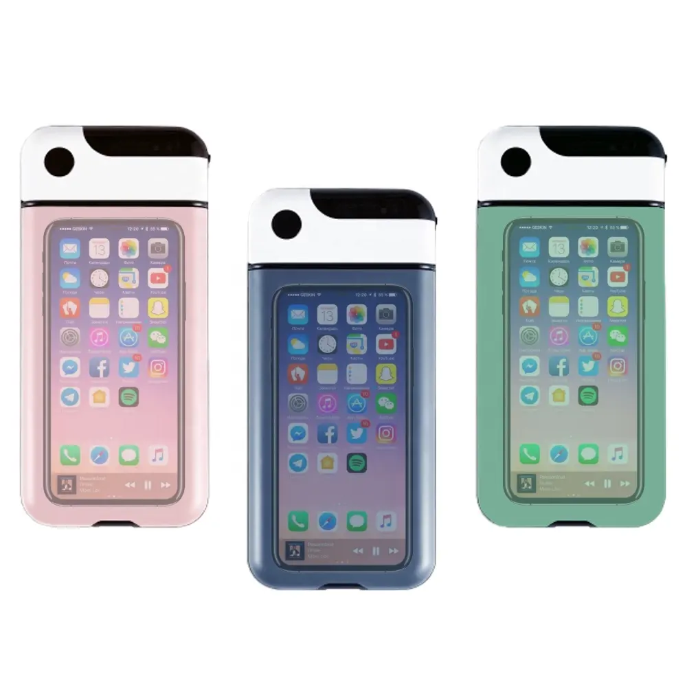 Colored Timer Phone Plastic Locker Box Timed Lock Box to Lock Smartphone Blue, Green and Pink Color Box