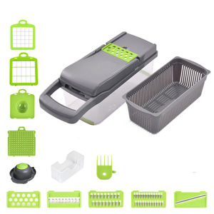 Mandoline à légumes 16-en-1 : Coupe-légumes, Presse-ail, Hachoir à légumes, Râpe à salade - Product Image 3