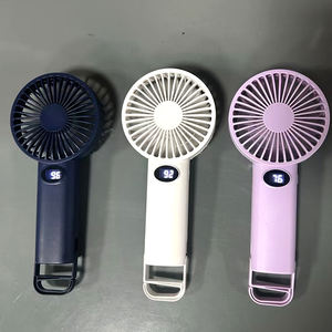 Nieuwe Draagbare 1200Mah Oplaadbare Persoonlijke Handheld Ventilator Batterij Werkende Mini 5V Outdoor Activiteiten Zomer Geschenkdoos Installatie - Product Image 2