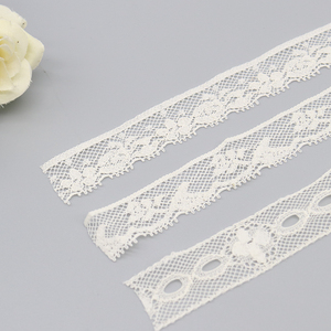 ลูกไม้ฝรั่งเศสเกรดพรีเมียมขนาด 2.2 ซม. - ขอบลายดอกไม้สุดหรูสำหรับงานแต่งงานและงานฝีมือ ปรับความกว้าง/สีได้ตามต้องการ - Product Image 2