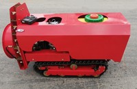 Petit pulvérisateur multifonction Flexible 130l pour vergers télécommandé, Robot agricole sur chenilles de jardin