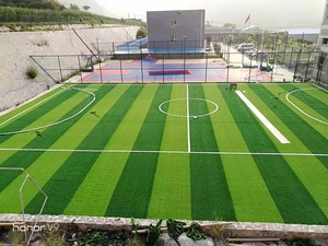 Gazon <span class=keywords><strong>synthétique</strong></span> haute densité résistant à l'usure de 40 mm pour terrains de basketball et de football intérieurs en rouleau - Product Image 5