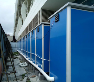 Unité <span class=keywords><strong>de</strong></span> toilettes préfabriquées portables <span class=keywords><strong>de</strong></span> 1,1 m, petite <span class=keywords><strong>cabine</strong></span> mobile <span class=keywords><strong>avec</strong></span> lavabo, salle <span class=keywords><strong>de</strong></span> bain et <span class=keywords><strong>douche</strong></span> pour le camping en extérieur - Product Image 4