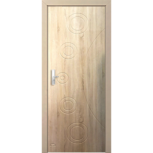 Porte en MDF personnalisable du fabricant vietnamien entrée à quantité minimale de commande bas modèle 3D Design Style moderne fini pour hôtel appartement - Product Image 2