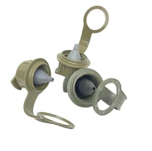 Tapa para cantimplora deportiva DF407, antibacteriana, USGI NBC, para camping, color verde oliva, 1 y 2 cuartos de galón. - Product Image 1