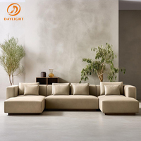 Nouveau design de canapé modulaire moderne en tissu pour salon, meubles d'intérieur fabriqués en usine, personnalisable