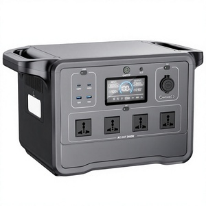 Station d'alimentation portable 2400W, générateur solaire LiFePO4 3000Wh, 4 sorties AC, USB Type C, alimentation de secours DC - Product Image 2