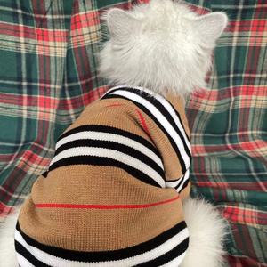 Kunden spezifische Großhandel Luxus Teddy Marke Mode niedlichen Strick Cardigan Haustier Kleidung Hund Pullover für kleinen Hund - Product Image 4